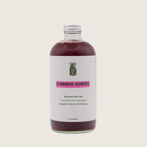 Summer Sorrel Iced Tea